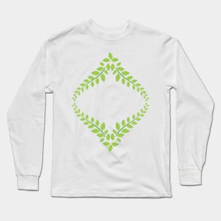 Wreath of Leaves Long Sleeve T-Shirt